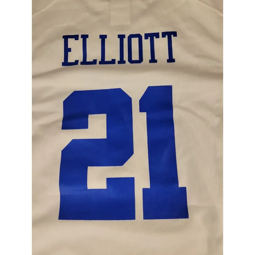 Nike Ezekiel Elliott Dallas Cowboys Football Jersey Youth Kids Medium 10-12 Boy